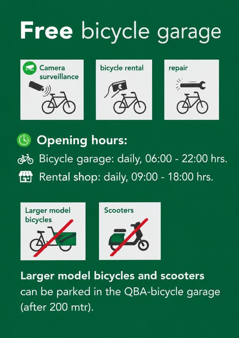 Free bicycle garage
