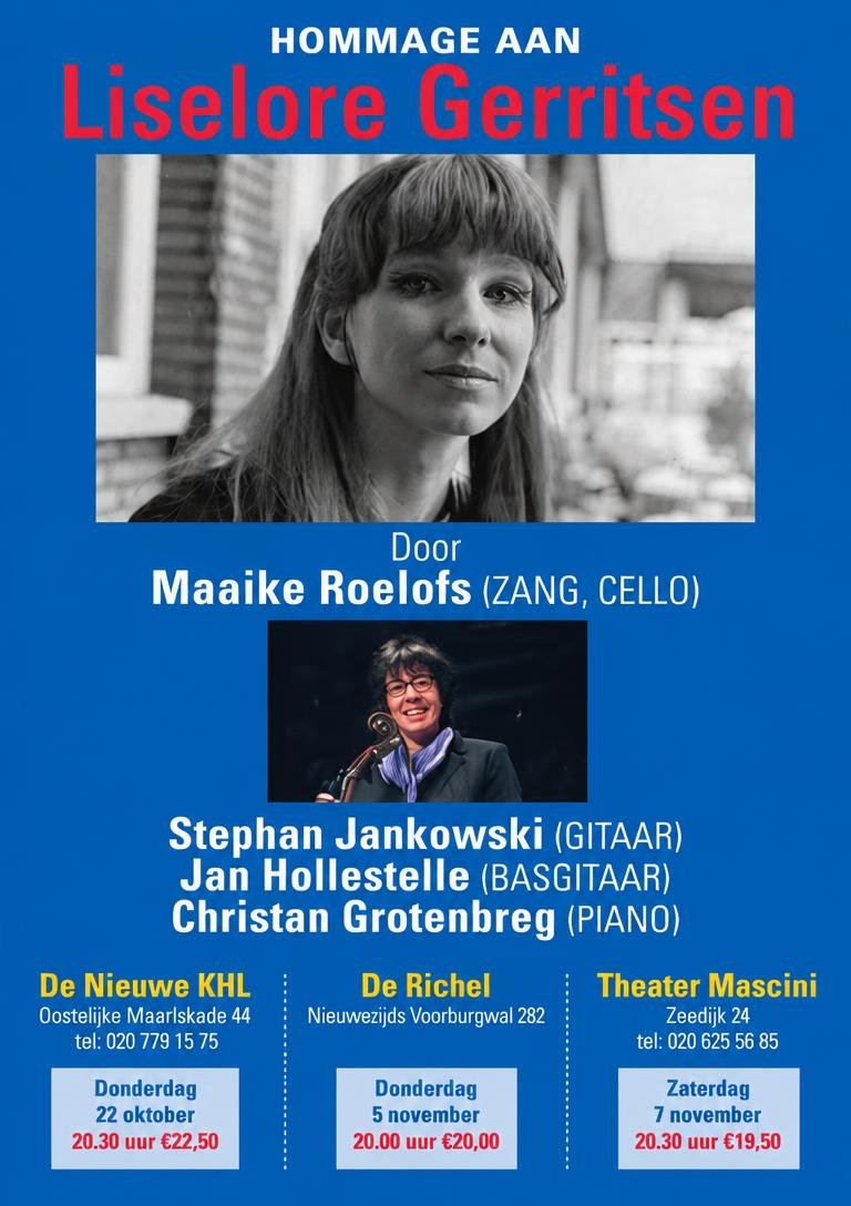 Hommage aan Liselore Gerritsen